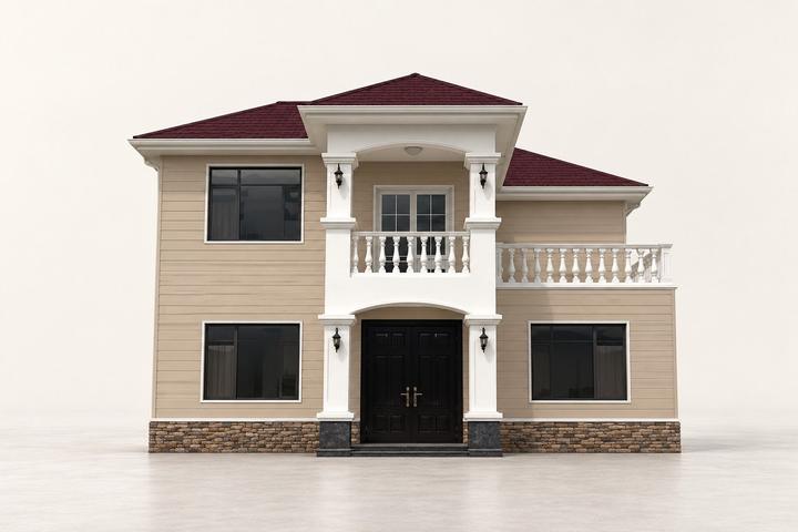 VM-01 · Villa modular de dos niveles