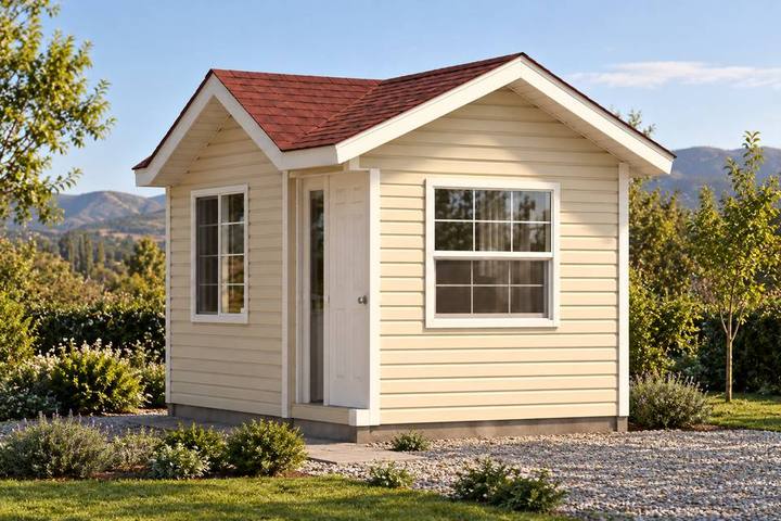 AL-06 · Casa compacta con porche